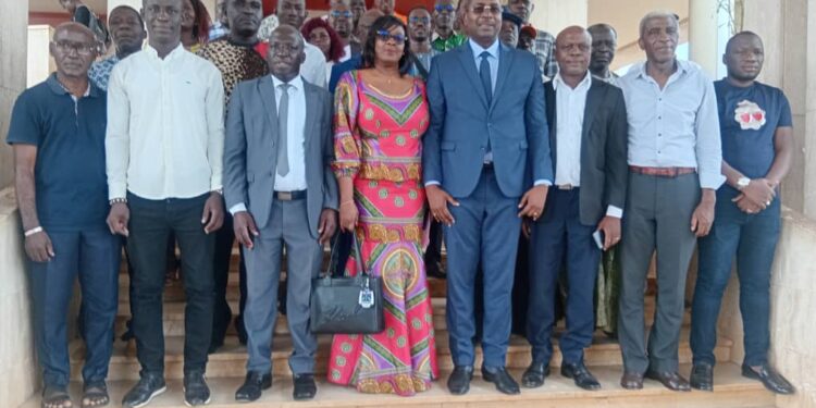 Elections apaisées : N’guessan Gaspard sensibilise les correspondants de presse