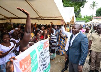 Guiglo /Présidentielle 2025 : Ouloto et Amédé Kouakou sensibilisent les populations