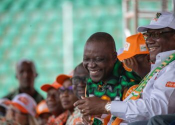 Campagne présidentielle 2025 à Bouaké : Téné Birahima et Amadou Koné galvanisent la jeunesse 