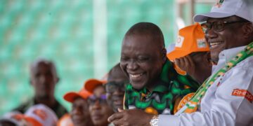 Campagne présidentielle 2025 à Bouaké : Téné Birahima et Amadou Koné galvanisent la jeunesse 