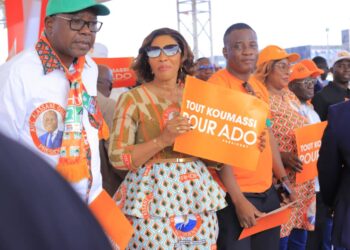 Lancement de la campagne du Rhdp à Koumassi : le mouvement PE-ADO en première ligne.