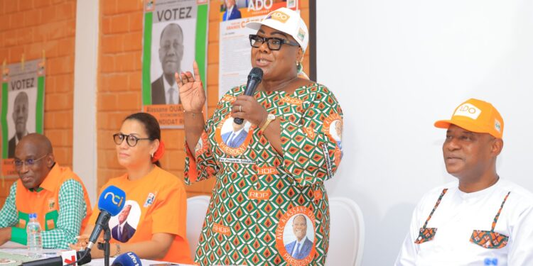 Anne Ouloto: « Un vrai militant PDCI vote ADO »