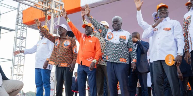 Yakro/Victoire d’ADO: Les mouvements de soutiens et associatifs du Rhdp font une démonstration de force