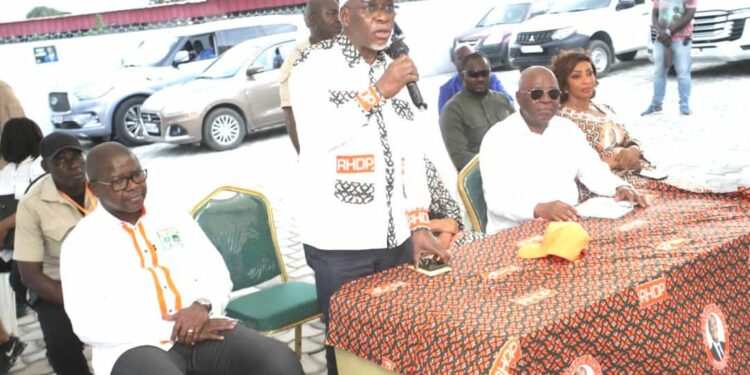 RHDP Koumassi : Les meetings éclatés débutent sur des chapeaux de roue