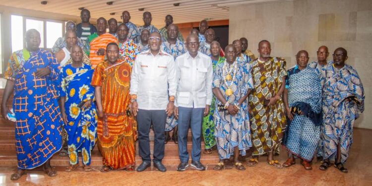 Yakro/Présidentielle 2025 : Les chefs Nanafouè apportent leur soutien total à ADO