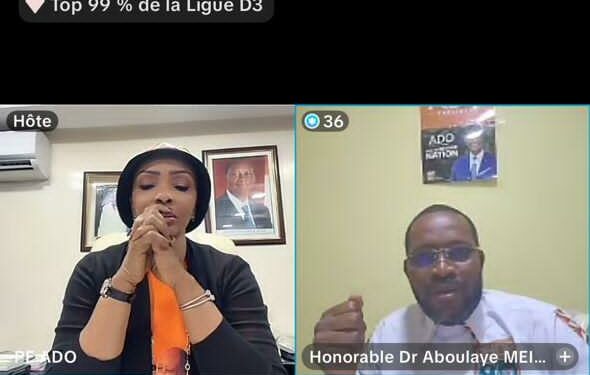 Présidentielle 2025 /6ᵉ meeting en ligne: Le PE-ADO mobilise plus de 20.000 internautes