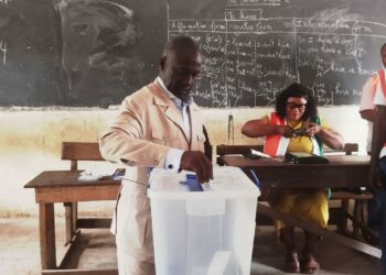 Présidentielle 2025 / Bictogo après son vote à Andokoi  « Je souhaite que l’expression se fasse dans les urnes »