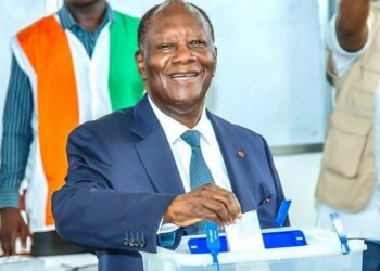 Présidentielle 2025: Ouattara après son vote : « Allez voter dans la paix »