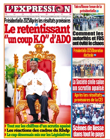 LE JOURNAL DU JOUR