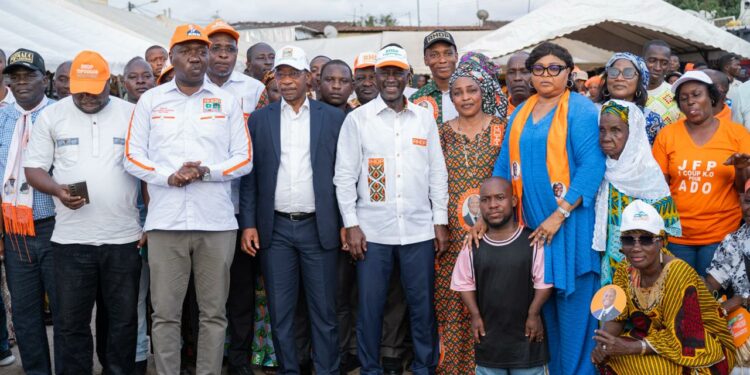 Présidentielle 2025 : Adama Bictogo lance la dynamique de terrain à Yopougon