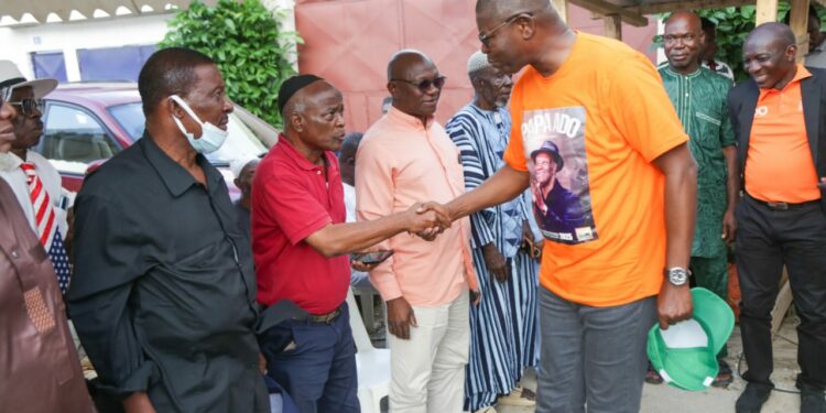 RHDP Koumassi : La Coordination Régionale s’entretient avec les populations du Woroba et du Denguélé