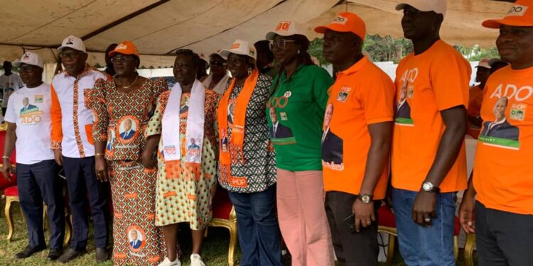 Yamoussoukro/Victoire de Ouattara à la présidentielle: Houphouët Fêtê Rebbeca mobilise les femmes