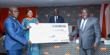 Campagne présidentielle 2025: Les sénateurs Rhdp apportent une contribution financière