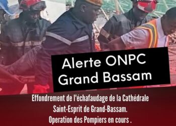 Grand-Bassam : Effondrement de l’échafaudage de la Cathédrale Saint-Esprit, 11 blessés dont 8 graves
