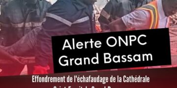 Grand-Bassam : Effondrement de l’échafaudage de la Cathédrale Saint-Esprit, 11 blessés dont 8 graves