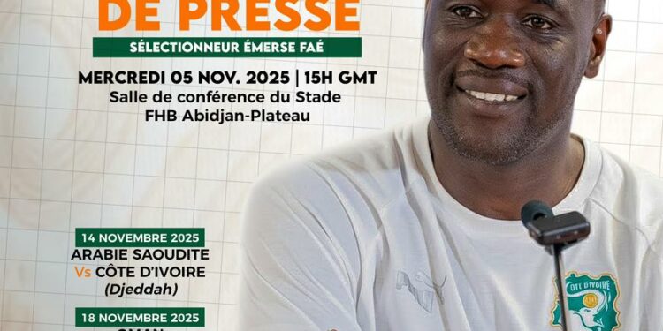 Eléphants: Le calendrier des matchs amicaux internationaux