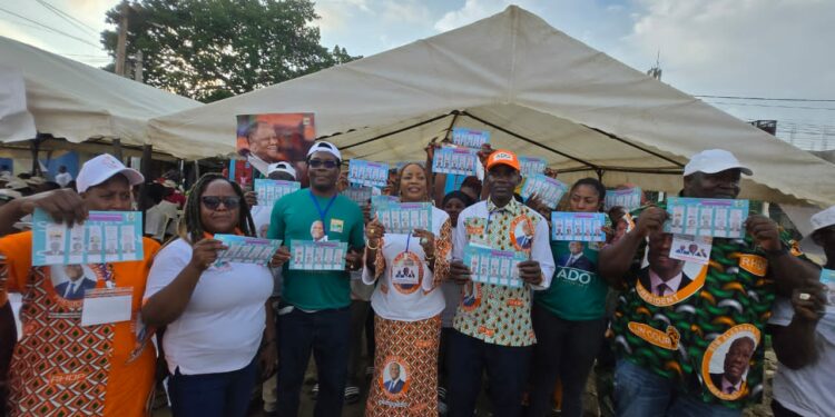 RHDP Cocody-Angré Petroivoire: Après la campagne, Koné Kady Soukoulé répond aux attentes des populations