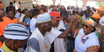 Clôture de campagne à Toulepleu: Anne Ouloto-Lamizana confiante pour la victoire du RHDP