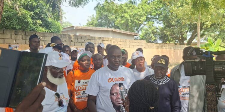Législatives 2025 à Morokro–Tiassalé : Alpha Sanogo achève sa campagne dans une ferveur populaire