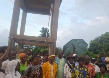 Inauguration du château d’eau de Penansou (Tiassalé): Alpha Sanogo répond sans détour à ses détracteurs