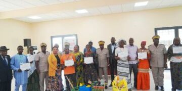 Touba/Amélioration des productions agricoles: L’UA et la CNF-CI appuient 115 producteurs du Bafing