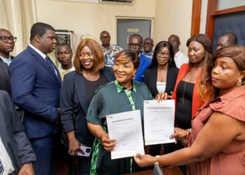 Après le dépôt de sa candidature : Marie Laure N&rsquo;goran: « nous sommes très engagés à 100%.Et nous irons jusqu&rsquo;au bout ».