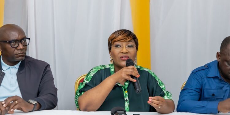 Après le dépôt de sa candidature/Marie Laure N&rsquo;goran: « Nous sommes engagés à 100%. Et nous irons jusqu&rsquo;au bout »