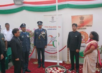 77e anniversaire de la fête de la constitution de l’Inde: La diaspora indienne à Abidjan célèbre les progrès enregistrés par leur pays