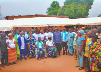 Bouaké/ Les présidents des jeunes et des femmes du canton Pepressou investis