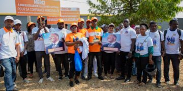 Yamoussoukro/Reconduction de Diarrassouba au gouvernement: Les jeunes du RHDP expriment leur reconnaissance à Ouattara