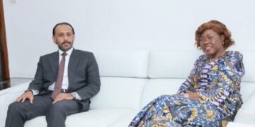 Côte d’Ivoire-Qatar: Kaba Nialé et le ministre Sultan Bin Saad se sont parlé