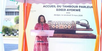 Restitution du Djidji Ayôkwé/ Plus d’un siècle plus tard: le tambour parleur Bidjan retrouve la terre de ses ancêtres
