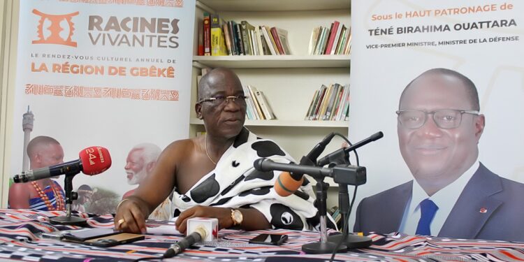 Journées culturelles de la région du Gbêkê: Le ministre Assahoré Jacques donne le top départ