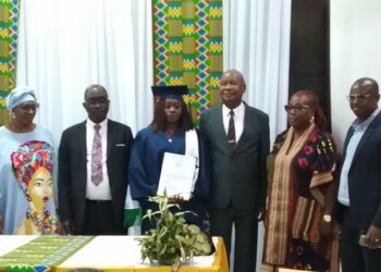 Surveillance d’unités de soins/Soutenance de mémoire : Mention honorable pour Estelle Kouamé (Sg du SYNADSIO)