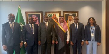 PND 2026-2030: Souleymane Diarrassouba échange avec le président du Fonds saoudien pour le développement