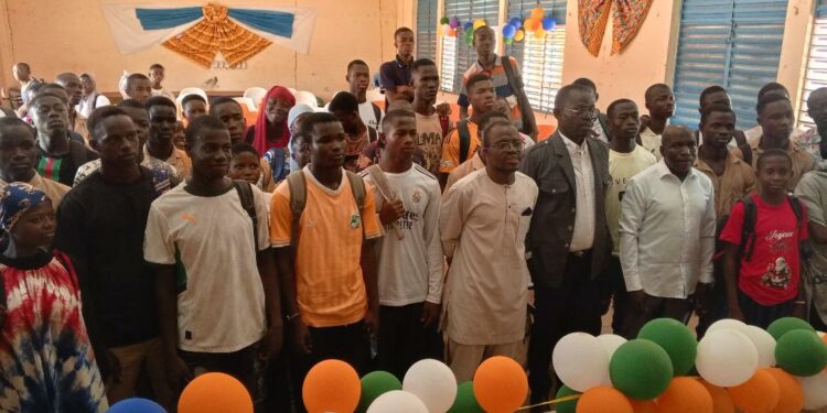 Touba: Les élèves du lycée GAF instruits sur le choix de carrière par le mouvement social « Agir pour servir le Bafing »