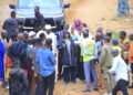 Anyama : Fatima Bamba  lance les travaux de reprofilage lourd