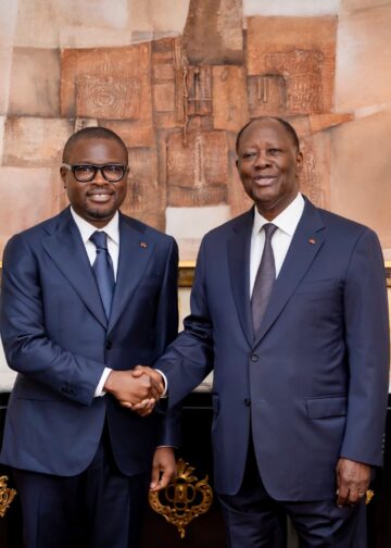 Côte d’Ivoire – Bénin : Le communiqué conjoint de la visite du président Romuald WADAGNI à Abidjan