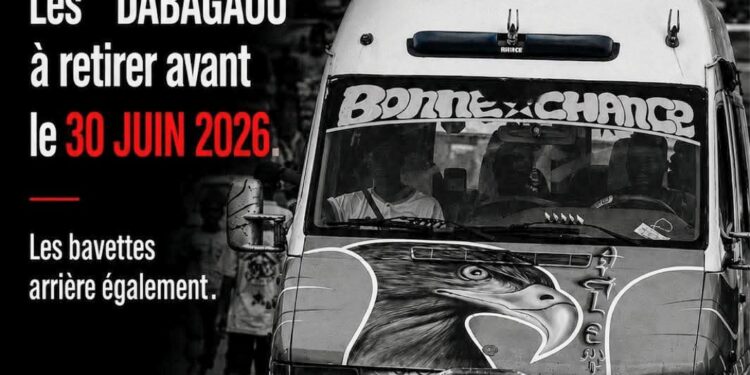 Abidjan : les propriétaires de gbakas invités à retirer les « dabagaou » avant le 30 juin
