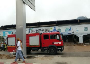 Koumassi : le magasin China Mall part en fumée