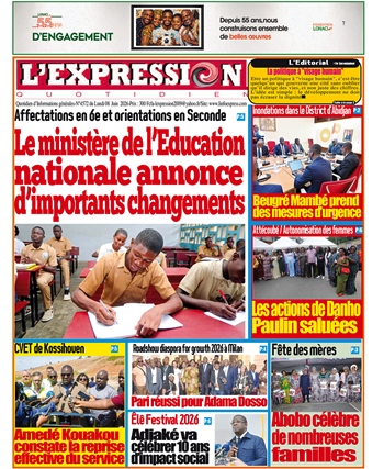 LE JOURNAL DU JOUR