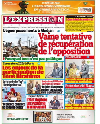 LE JOURNAL DU JOUR