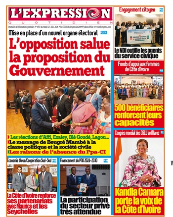 LE JOURNAL DU JOUR