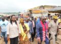 Bondoukou/Suite à l&rsquo;incendie du marché Adjoumani apporte son soutien aux sinistrés
