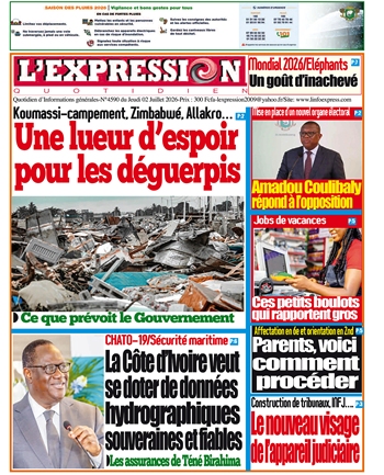 LE JOURNAL DU JOUR