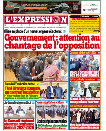 LE JOURNAL DU JOUR