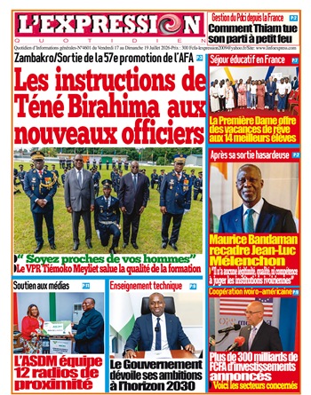 LE JOURNAL DU JOUR