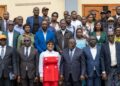 Rénovation de la Maison de la Presse : Marie laure Ngoran reçoit le soutien de Cissé Bacongo