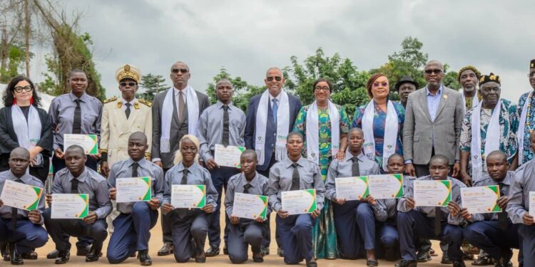 Service civique:  500 jeunes formés à Adzopé prêts à intégrer la vie active