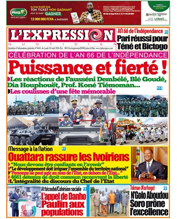 LE JOURNAL DU JOUR